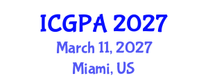 International Conference on Governance and Public Administration (ICGPA) March 11, 2027 - Miami, United States International Conference on Governance and Public Administration (ICGPA) March 11, 2027 - Miami, United States