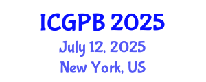 International Conference on Grapevine Physiology and Biotechnology (ICGPB) July 12, 2025 - New York, United States