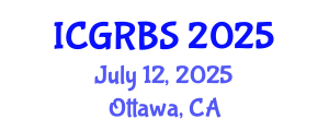 International Conference on Greek, Roman and Byzantine Studies (ICGRBS) July 12, 2025 - Ottawa, Canada