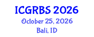 International Conference on Greek, Roman and Byzantine Studies (ICGRBS) October 25, 2026 - Bali, Indonesia