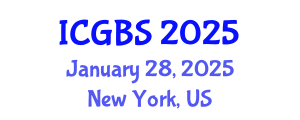 International Conference on Green Building and Sustainability (ICGBS) January 28, 2025 - New York, United States