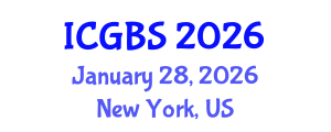 International Conference on Green Building and Sustainability (ICGBS) January 28, 2026 - New York, United States