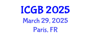International Conference on Green Building (ICGB) March 29, 2025 - Paris, France