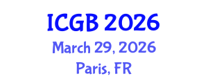 International Conference on Green Building (ICGB) March 29, 2026 - Paris, France