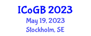 International Conference on Green Building (ICoGB) May 19, 2023 - Stockholm, Sweden
