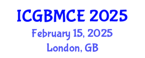 International Conference on Green Building, Materials and Civil Engineering (ICGBMCE) February 15, 2025 - London, United Kingdom