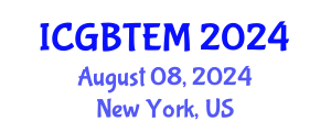 International Conference on Green Building Technology and Energy Modeling (ICGBTEM) August 08, 2024 - New York, United States