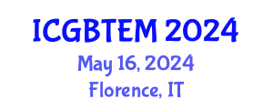 International Conference on Green Building Technology and Energy Modeling (ICGBTEM) May 16, 2024 - Florence, Italy