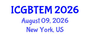 International Conference on Green Building Technology and Energy Modeling (ICGBTEM) August 09, 2026 - New York, United States