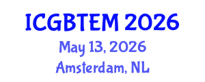 International Conference on Green Building Technology and Energy Modeling (ICGBTEM) May 13, 2026 - Amsterdam, Netherlands