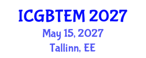 International Conference on Green Building Technology and Energy Modeling (ICGBTEM) May 15, 2027 - Tallinn, Estonia International Conference on Green Building Technology and Energy Modeling (ICGBTEM) May 15, 2027 - Tallinn, Estonia