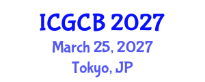 International Conference on Green Chemistry and Biocatalysis (ICGCB) March 25, 2027 - Tokyo, Japan International Conference on Green Chemistry and Biocatalysis (ICGCB) March 25, 2027 - Tokyo, Japan