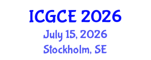 International Conference on Green Chemistry and Environment (ICGCE) July 15, 2026 - Stockholm, Sweden