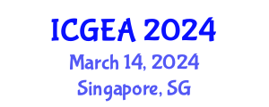 International Conference on Green Energy and Applications (ICGEA) March 14, 2024 - Singapore, Singapore International Conference on Green Energy and Applications (ICGEA) March 14, 2024 - Singapore, Singapore