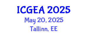 International Conference on Green Energy and Applications (ICGEA) May 20, 2025 - Tallinn, Estonia