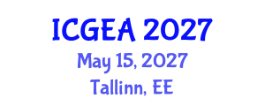 International Conference on Green Energy and Applications (ICGEA) May 15, 2027 - Tallinn, Estonia International Conference on Green Energy and Applications (ICGEA) May 15, 2027 - Tallinn, Estonia