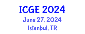 International Conference on Green Energy (ICGE) June 27, 2024 - Istanbul, Turkey