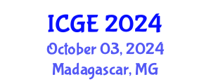 International Conference on Green Energy (ICGE) October 03, 2024 - Madagascar, Madagascar