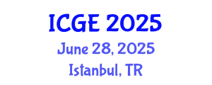 International Conference on Green Energy (ICGE) June 28, 2025 - Istanbul, Turkey