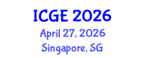 International Conference on Green Energy (ICGE) April 27, 2026 - Singapore, Singapore International Conference on Green Energy (ICGE) April 27, 2026 - Singapore, Singapore