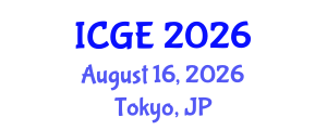 International Conference on Green Energy (ICGE) August 16, 2026 - Tokyo, Japan