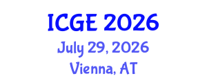 International Conference on Green Energy (ICGE) July 29, 2026 - Vienna, Austria