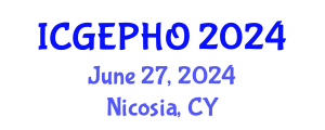 International Conference on Green Exercise and Physical Health Outcomes (ICGEPHO) June 27, 2024 - Nicosia, Cyprus
