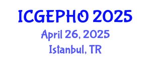 International Conference on Green Exercise and Physical Health Outcomes (ICGEPHO) April 26, 2025 - Istanbul, Turkey