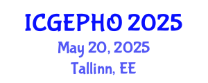 International Conference on Green Exercise and Physical Health Outcomes (ICGEPHO) May 20, 2025 - Tallinn, Estonia