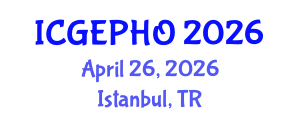 International Conference on Green Exercise and Physical Health Outcomes (ICGEPHO) April 26, 2026 - Istanbul, Turkey