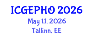 International Conference on Green Exercise and Physical Health Outcomes (ICGEPHO) May 11, 2026 - Tallinn, Estonia International Conference on Green Exercise and Physical Health Outcomes (ICGEPHO) May 11, 2026 - Tallinn, Estonia