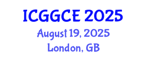 International Conference on Green Growth and Circular Economy (ICGGCE) August 19, 2025 - London, United Kingdom