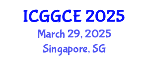 International Conference on Green Growth and Circular Economy (ICGGCE) March 29, 2025 - Singapore, Singapore