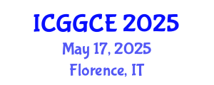 International Conference on Green Growth and Circular Economy (ICGGCE) May 17, 2025 - Florence, Italy