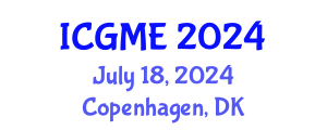 International Conference on Green Manufacturing Engineering (ICGME) July 18, 2024 - Copenhagen, Denmark
