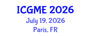 International Conference on Green Manufacturing Engineering (ICGME) July 19, 2026 - Paris, France