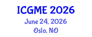 International Conference on Green Manufacturing Engineering (ICGME) June 24, 2026 - Oslo, Norway