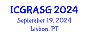 International Conference on Green Revolution and Agriculture for Sustainable Growth (ICGRASG) September 19, 2024 - Lisbon, Portugal