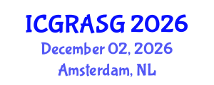 International Conference on Green Revolution and Agriculture for Sustainable Growth (ICGRASG) December 02, 2026 - Amsterdam, Netherlands International Conference on Green Revolution and Agriculture for Sustainable Growth (ICGRASG) December 02, 2026 - Amsterdam, Netherlands
