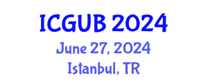 International Conference on Green Urbanism and Buildings (ICGUB) June 27, 2024 - Istanbul, Turkey
