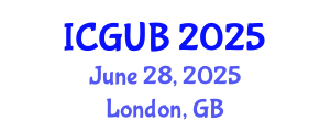 International Conference on Green Urbanism and Buildings (ICGUB) June 28, 2025 - London, United Kingdom