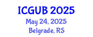 International Conference on Green Urbanism and Buildings (ICGUB) May 24, 2025 - Belgrade, Serbia