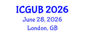 International Conference on Green Urbanism and Buildings (ICGUB) June 28, 2026 - London, United Kingdom