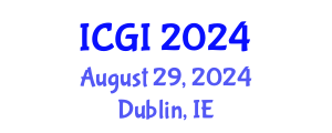International Conference on Groundwater Investigations (ICGI) August 29, 2024 - Dublin, Ireland