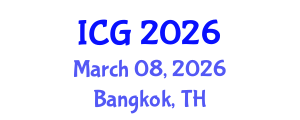 International Conference on Gynecology (ICG) March 08, 2026 - Bangkok, Thailand