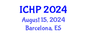 International Conference on Hadron Physics (ICHP) August 15, 2024 - Barcelona, Spain