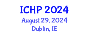 International Conference on Hadron Physics (ICHP) August 29, 2024 - Dublin, Ireland