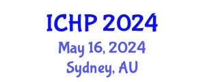 International Conference on Hadron Physics (ICHP) May 16, 2024 - Sydney, Australia