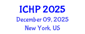 International Conference on Hadron Physics (ICHP) December 09, 2025 - New York, United States