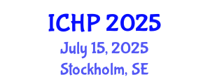 International Conference on Hadron Physics (ICHP) July 15, 2025 - Stockholm, Sweden